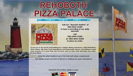 rehoboth pizza palace Rehoboth Pizza Palace